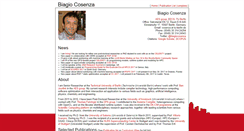 Desktop Screenshot of biagiocosenza.com